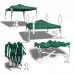 Pavilion Gradina - 3x3m - Cort Pliabil Sistem Acordeon - Cod PAV-VERDE-3x3