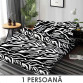 Lenjerie de pat 1 Persoana - 100% Finet GROS - 4 Piese - cod 1P7