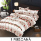 Lenjerie de pat 1 Persoana - 100% Finet GROS - 4 Piese - cod 1P8