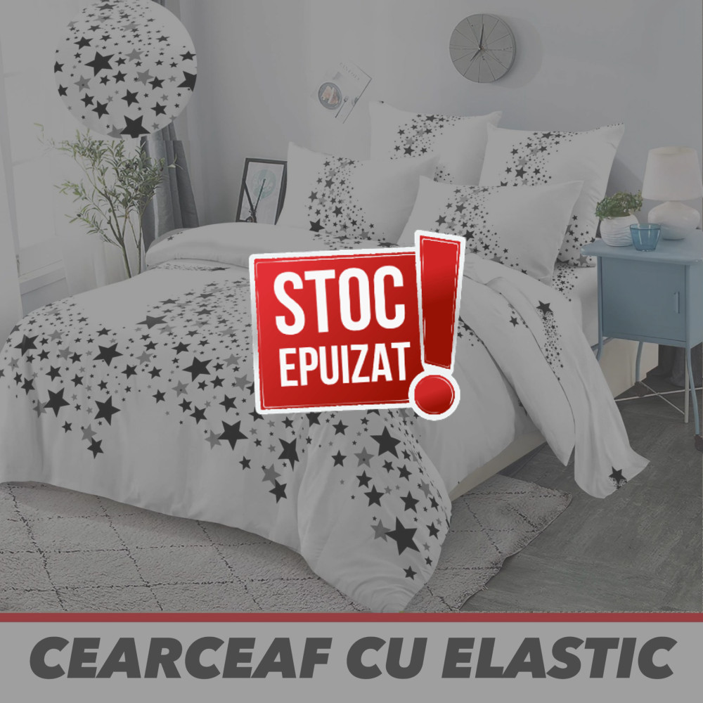 Lenjerie de pat 6 Piese cu ⚡ELASTIC⚡ 100% Finet GROS - cod 6FF3