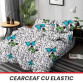 Lenjerie de pat 6 Piese cu ⚡ELASTIC⚡ Finet GROS - cod 6FF45