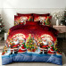 Lenjerie ⭐Crăciun⭐ Finet GROS 6 Piese – Merry Christmas – Cod NOEL-02