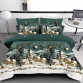 Lenjerie ⭐Crăciun⭐ Finet GROS 6 Piese – Glob Roz cu Fundă – Cod NOEL-07