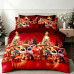 Lenjerie ⭐Crăciun⭐ Finet GROS 6 Piese – Clopoței Argintii – Cod NOEL-09