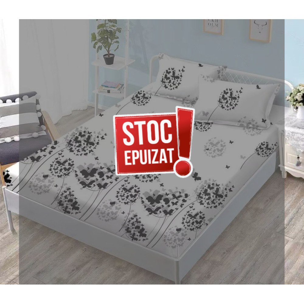 Husa Saltea 180x200cm - Bumbac 100% Finet + 2 Fete de Perna - Cod: HS62