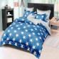 Lenjerie 4 Piese Bumbac Satinat + Pilota Vara 190x210cm Cod: ML23PV