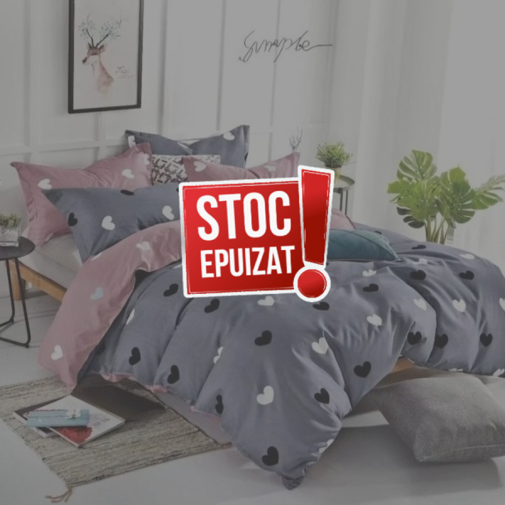 Lenjerie 4 Piese Bumbac Satinat + Pilota Vara 190x210cm Cod: ML27PV Lenjerie 4 Piese Bumbac Satinat + Pilota Vara 190x210cm Cod: ML27PV