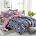 Lenjerie 4 Piese Bumbac Satinat + Pilota Vara 190x210cm Cod: ML27PV