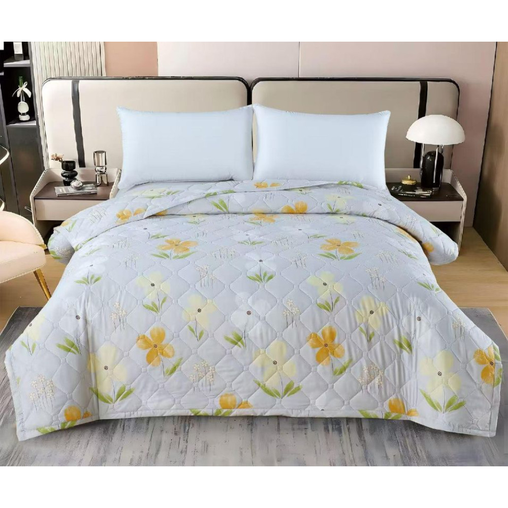 Pilotă de Vară Matlasată 190x210cm – „Golden Lily” – Cod: PV2 Pilotă de Vară Matlasată 190x210cm – „Golden Lily” – Cod: PV2
