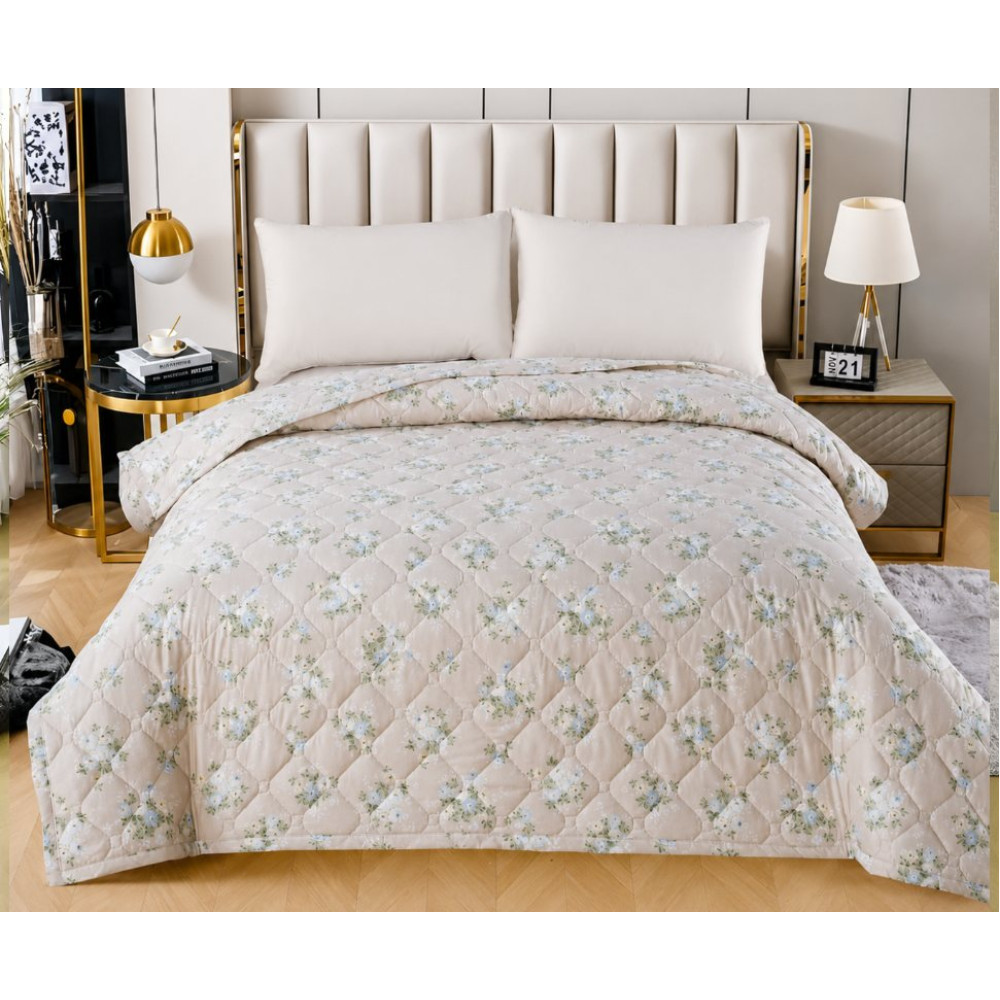 Pilotă de Vară Matlasată 190x210cm – „Ivory Breeze” – Cod: PV14 Pilotă de Vară Matlasată 190x210cm – „Ivory Breeze” – Cod: PV14
